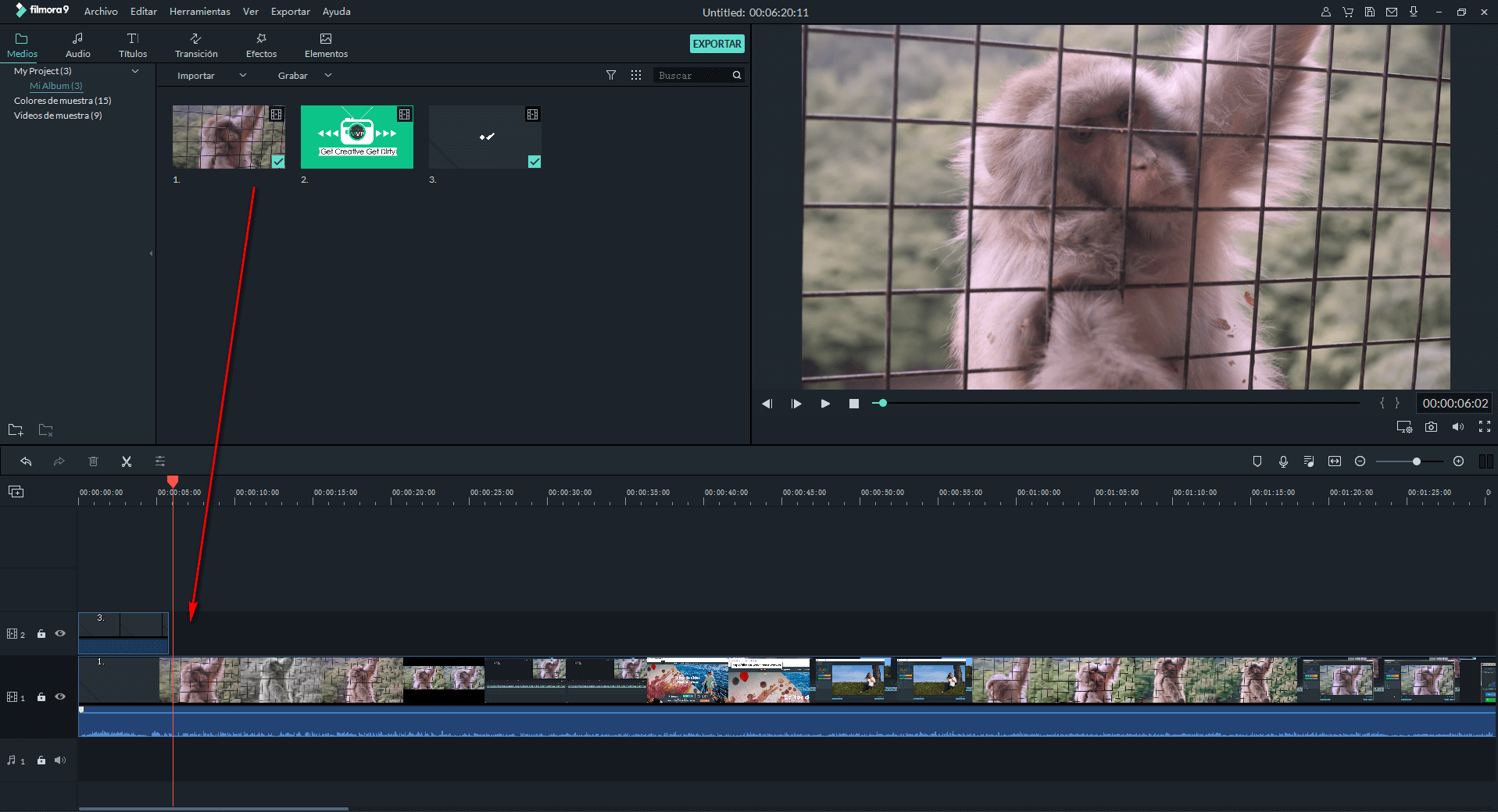 import videos to zoom in