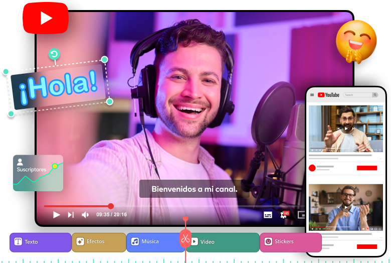 editor de video para youtube