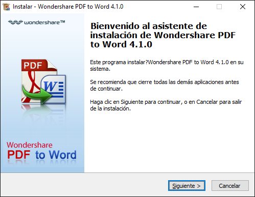 instalar pdf a word para windows