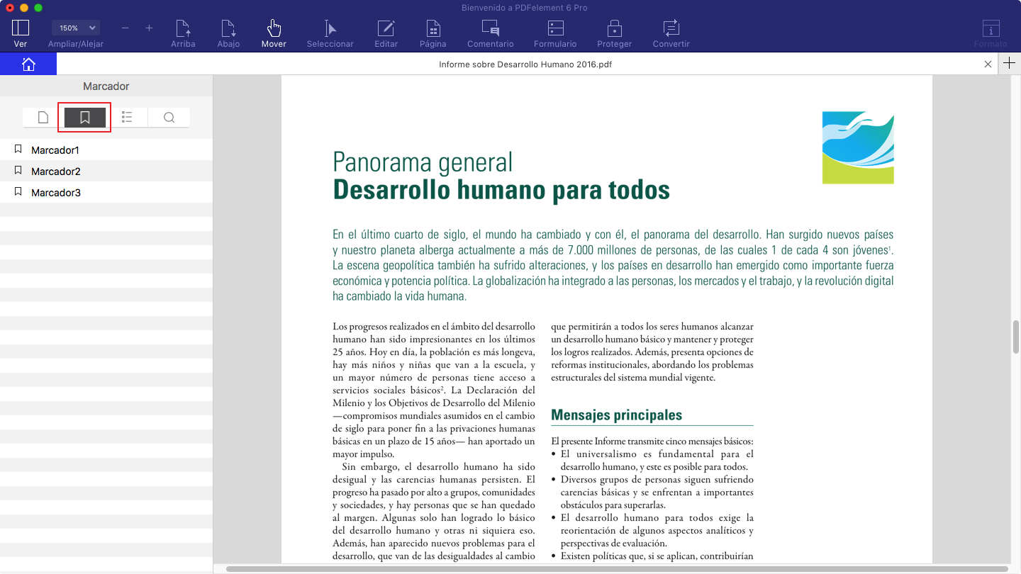 Abrir pdf con marcadores en mac