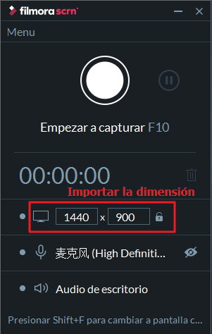 entrada-registro-dimensión