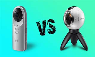 Samsung Gear 360 vs LG 360 Cam: Qué cámara de 360 grados es mejor