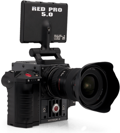 red-scarlet-x cámara de 4K