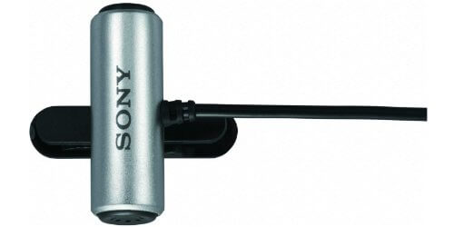 Sony ECMCS3 Clip Style Omni Directional Stereo Microphone