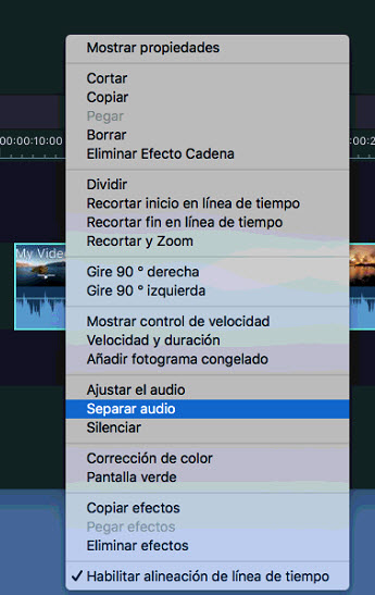  Separación de audio en mac