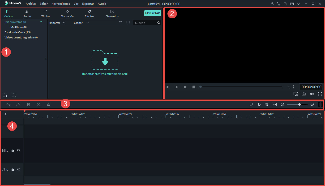 FILMORA 9 - Mind Map