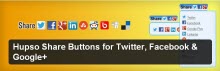 Hupso Share Buttons for Twitter, Facebook & Google+