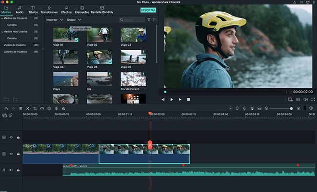 editor de video alternativa a sony vegas para mac