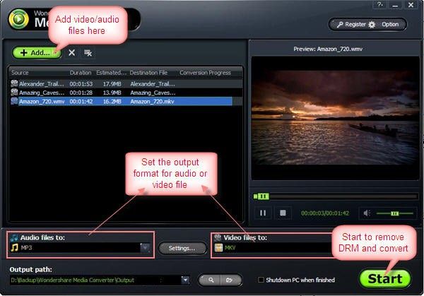 AAC DRM Removal