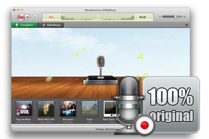 AllMyMusic para Mac key feature