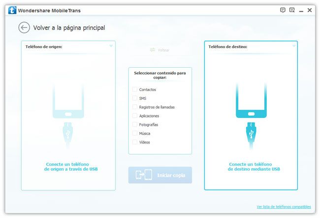 transferencia de su teléfonotext messages from iphone para samsung s4