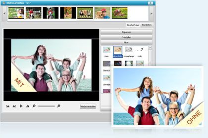 DVD Slideshow Builder Deluxe key feature