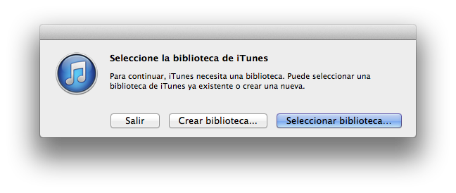 restaurar biblioteca de itunes